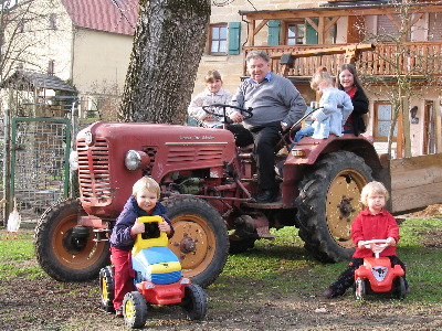 unser alter Traktor